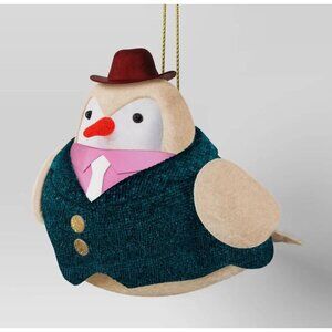 Target Christmas Featherly Friends™ Ornament Knit Scarf Bowler Hat - Wondershop™